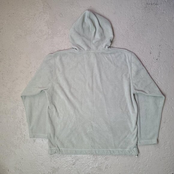 'Kodiak' tan fleece hoodie pullover sweatshirt men's L - Picture 2 of 3